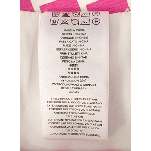 MICHAEL Michael Kors Pink / White Geo Mini Skirt - Picture 5 of 5